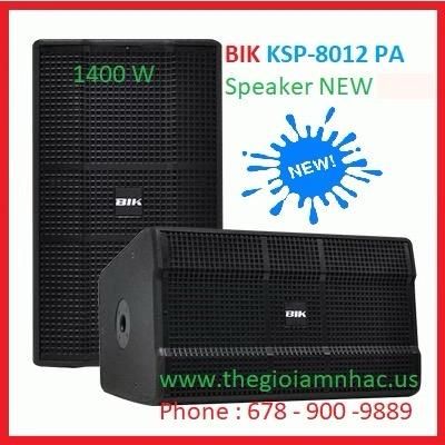 + A-New BIK KSP-8012 PA Speaker (1400W)